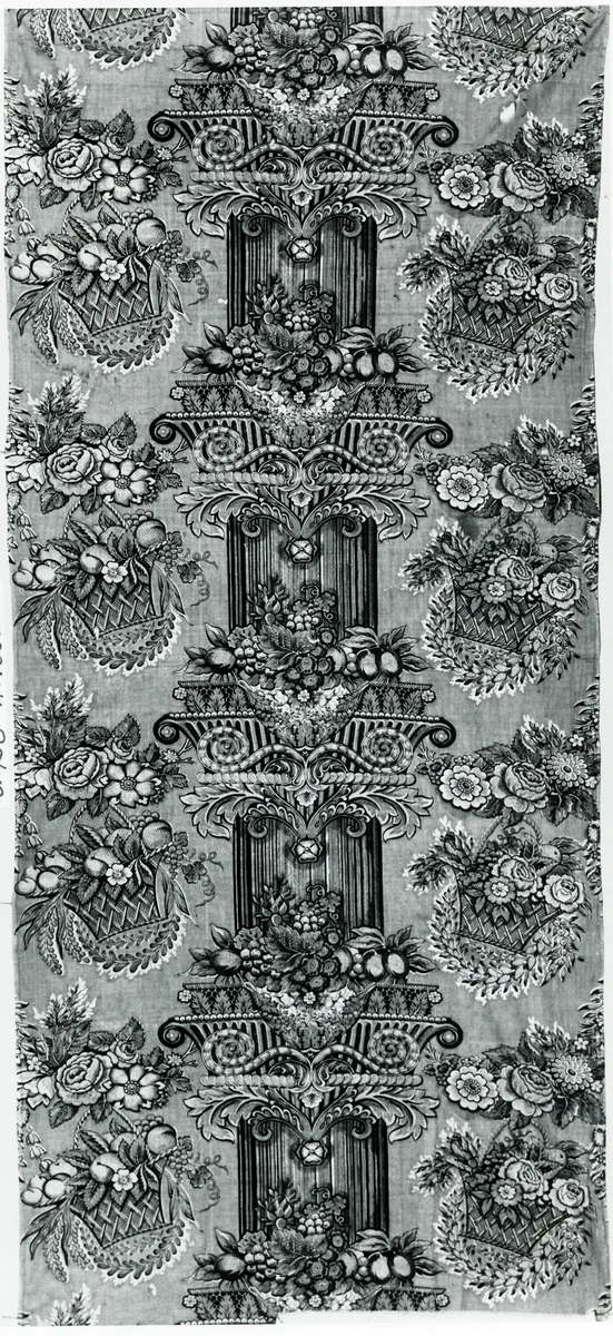 Panel by England, textile, 1820-1840