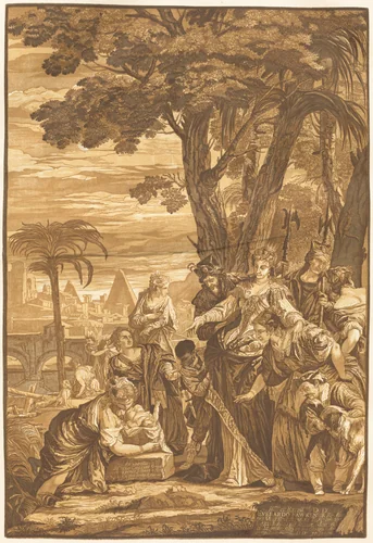 The Finding of Moses by John Baptist Jackson
Veronese
Titian
Jacopo Tintoretto
Jacopo Bassano, print, 1741