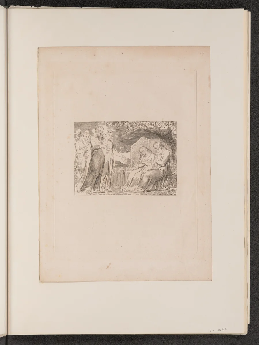 Every Man Also Gave Him a Piece of Money by William Blake, portfolio, 1825