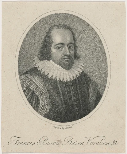 Francis Bacon, Baron Verulam by William Ridley, print, 1764-1838