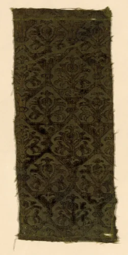 Fragment by Italy, textile, 1575-1600