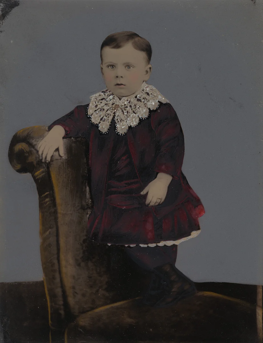 Portrait of a Boy by American 19th Century, photograph, 1880-1889