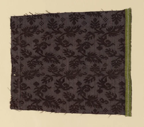 Fragment by Italy, textile, 1601-1650