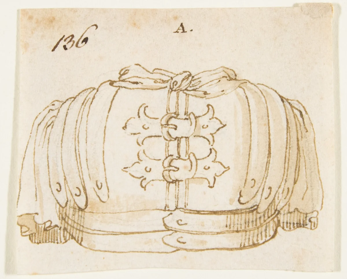 Antique Armor by anonymous, drawing, 1800-1899