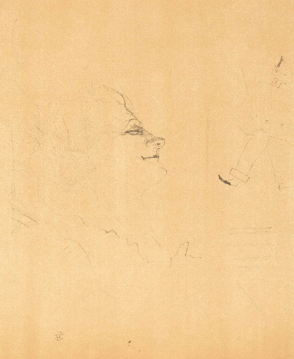 Pessima by Henri de Toulouse-Lautrec, print, 1898