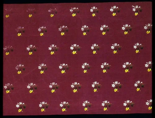 Panel by England, Spitalfields, textile, 1750-1759