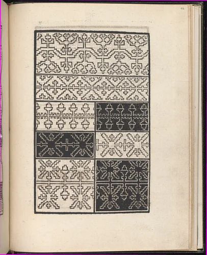 Page from Ein new kunstlich Modelbuch...(Page 46r) by Peter Quentel, book, 1544