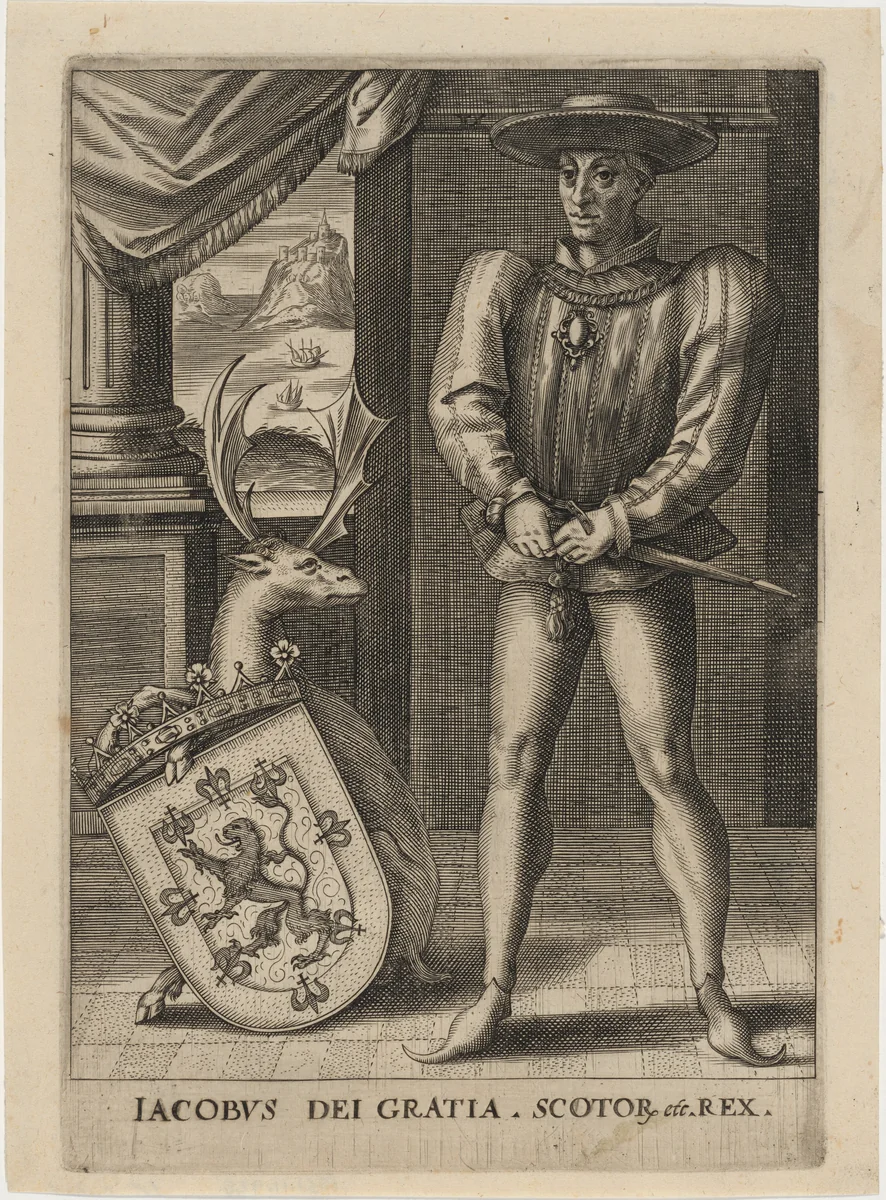 James, King of Scots by Unknown 19th Century, print, 1800-1899
