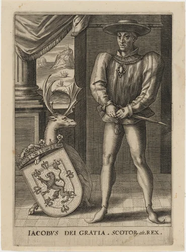 James, King of Scots by Unknown 19th Century, print, 1800-1899