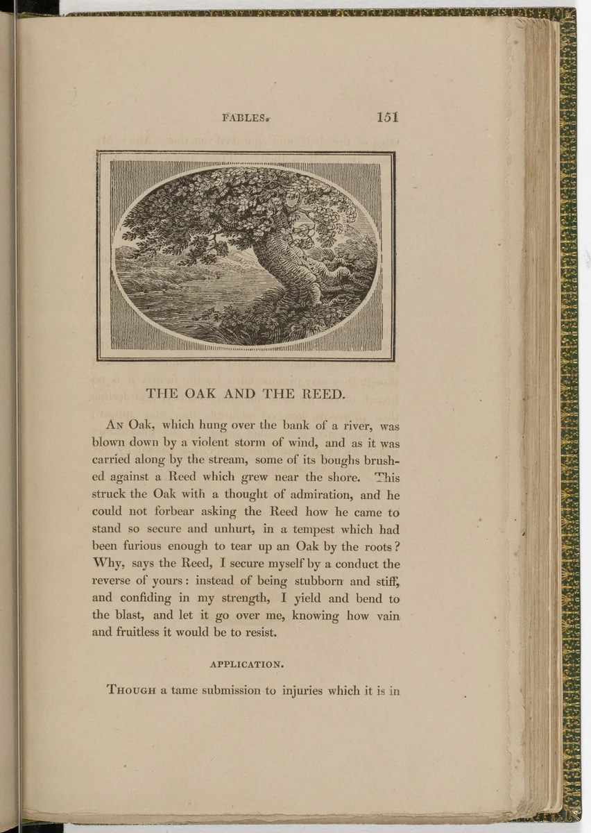 Headpiece (page 151) from The Fables of Aesop by Thomas Bewick, illustrated book, 1818