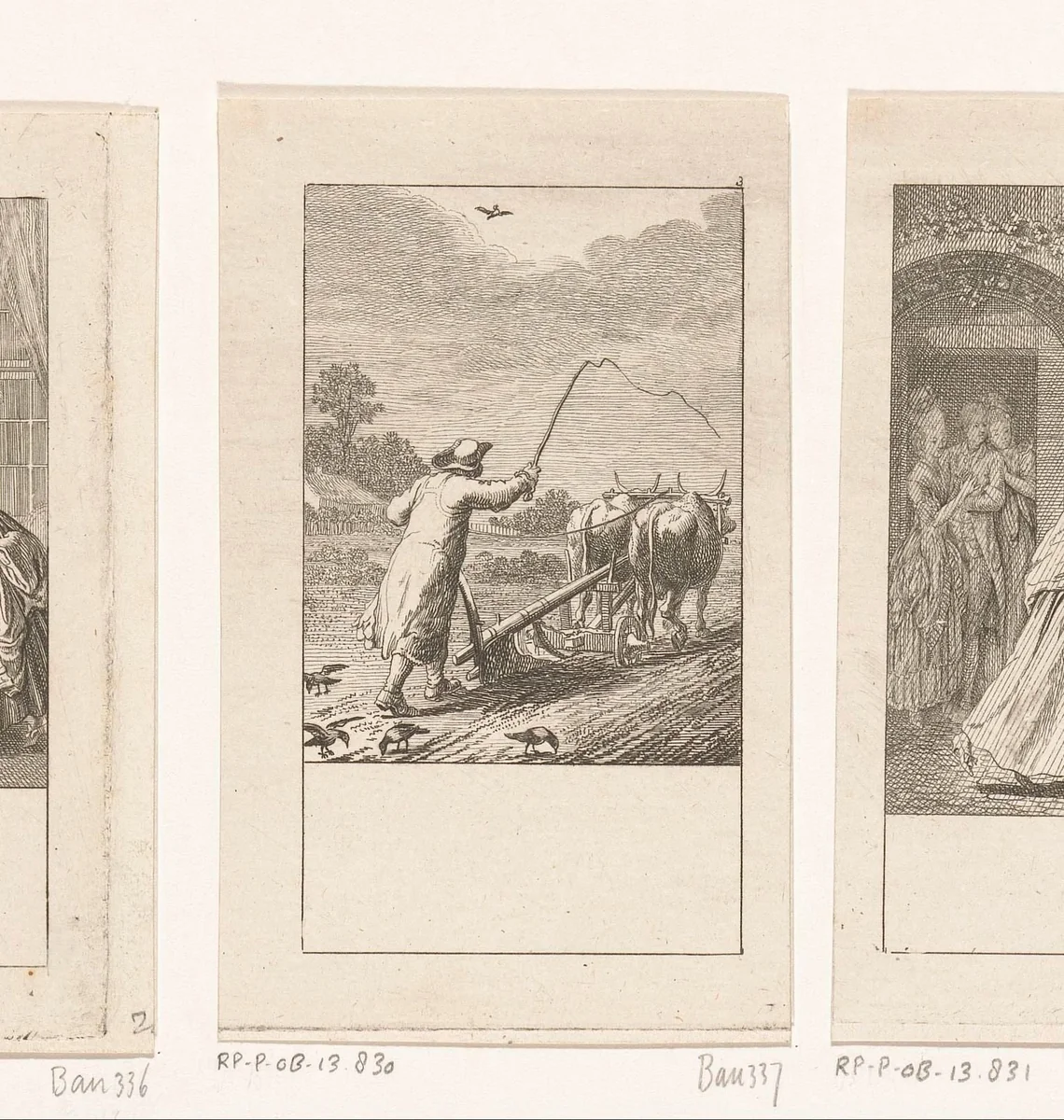 Maart by Daniel Nikolaus Chodowiecki, print, 1777