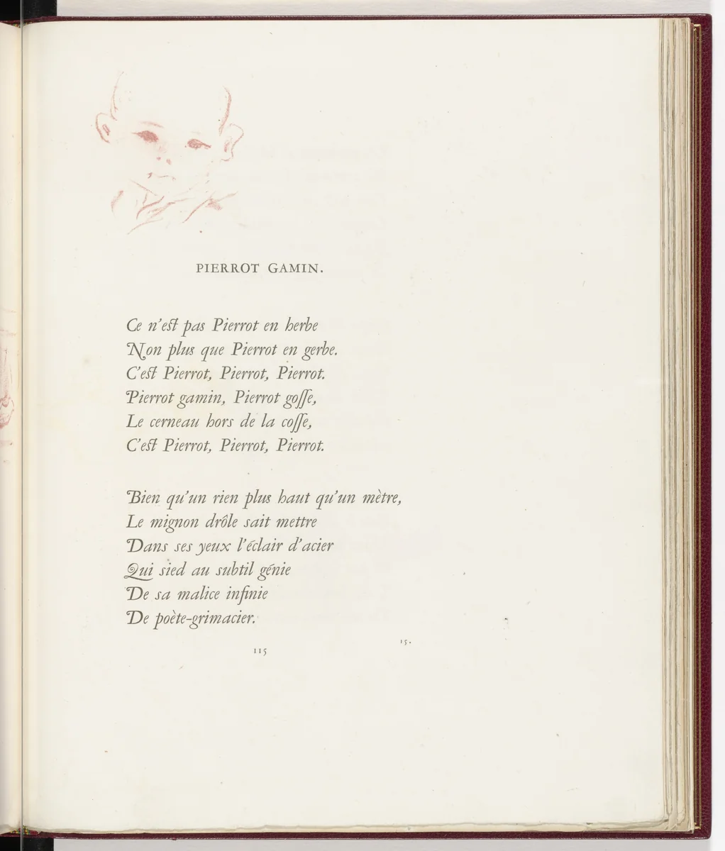Headpiece (page 115) from Parallèlement (In Parallel) by Pierre Bonnard, illustrated book, 1900
