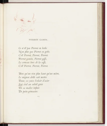 Headpiece (page 115) from Parallèlement (In Parallel) by Pierre Bonnard, illustrated book, 1900