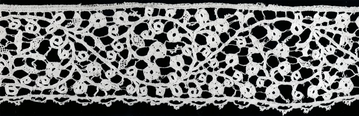 Border by Probably Flanders, textile, 1701-1725