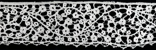 Border by Probably Flanders, textile, 1701-1725