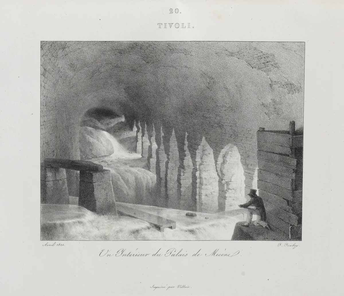 Voyage en Italie en 1822 by Jean Baptiste Isabey, book, 1833