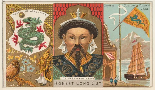 Chinese Mandarin, from the Rulers, Flags, and Coats of Arms series (N126-1) issued by W. Duke, Sons & Co. by W. Duke, Sons & Co., print, 1888