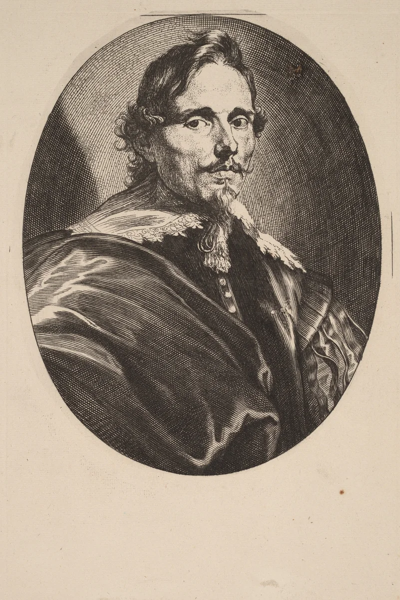 Philippe le Roy, Lord of Ravels by Anthony van Dyck, print, 1626-1641