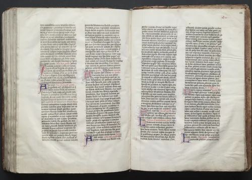 The Gotha Missal: Fol. 154r, Text by Master of the Boqueteaux, book, 1370-1380
