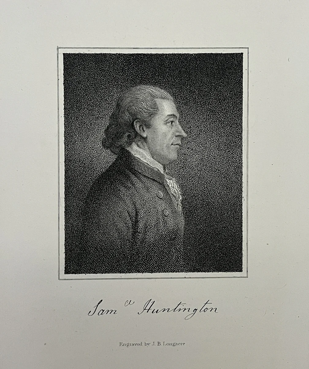 Samuel Huntington by James Barton Longacre, other, 1814-1869