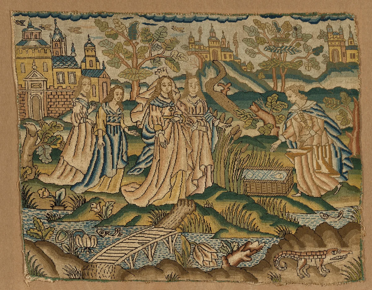 Picture by England, textile, 1601-1700