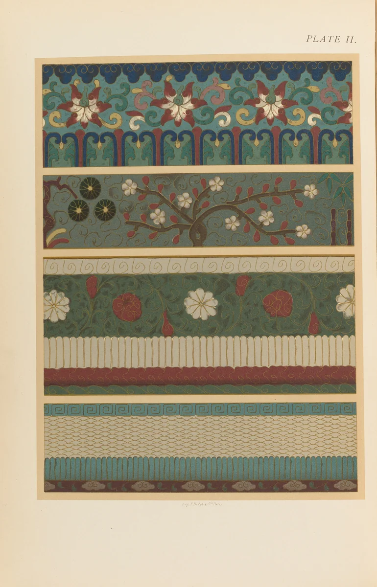 Japanese enamels, with illustrations from the examples in the Bowes collection by James Lord Bowes, artwork, 1884