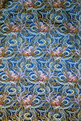 Panel in Japanese Style by Tassinari et Chatel, textile, 1801-1900