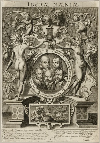 Allegory on the Futility of Peace Talks with Spain by Unknown Artist, print, 1608