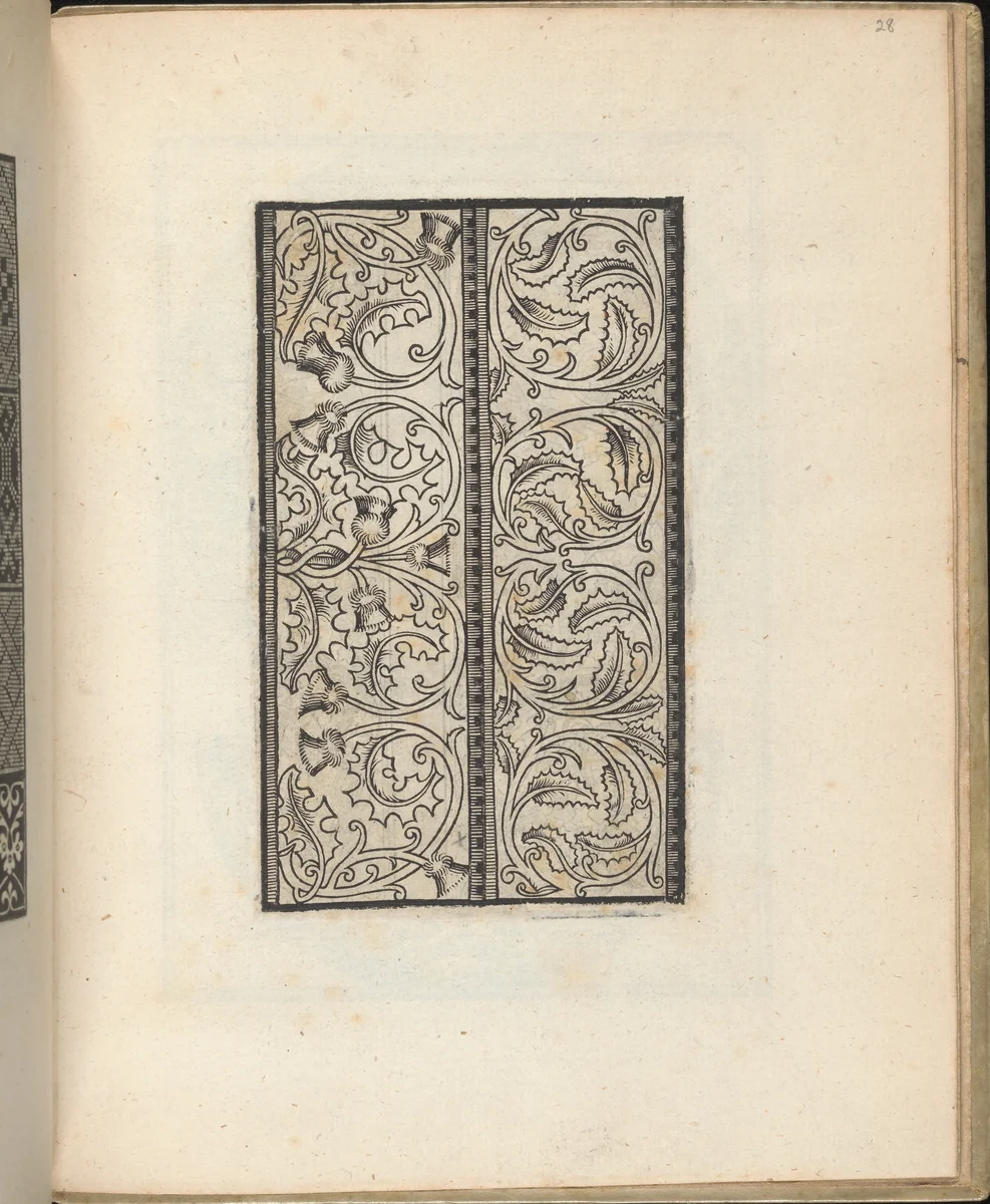 Trionfo Di Virtu. Libro Novo..., page 28 (verso) by Matteo Pagano, book, 1563