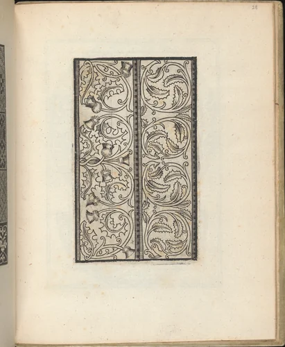 Trionfo Di Virtu. Libro Novo..., page 28 (verso) by Matteo Pagano, book, 1563