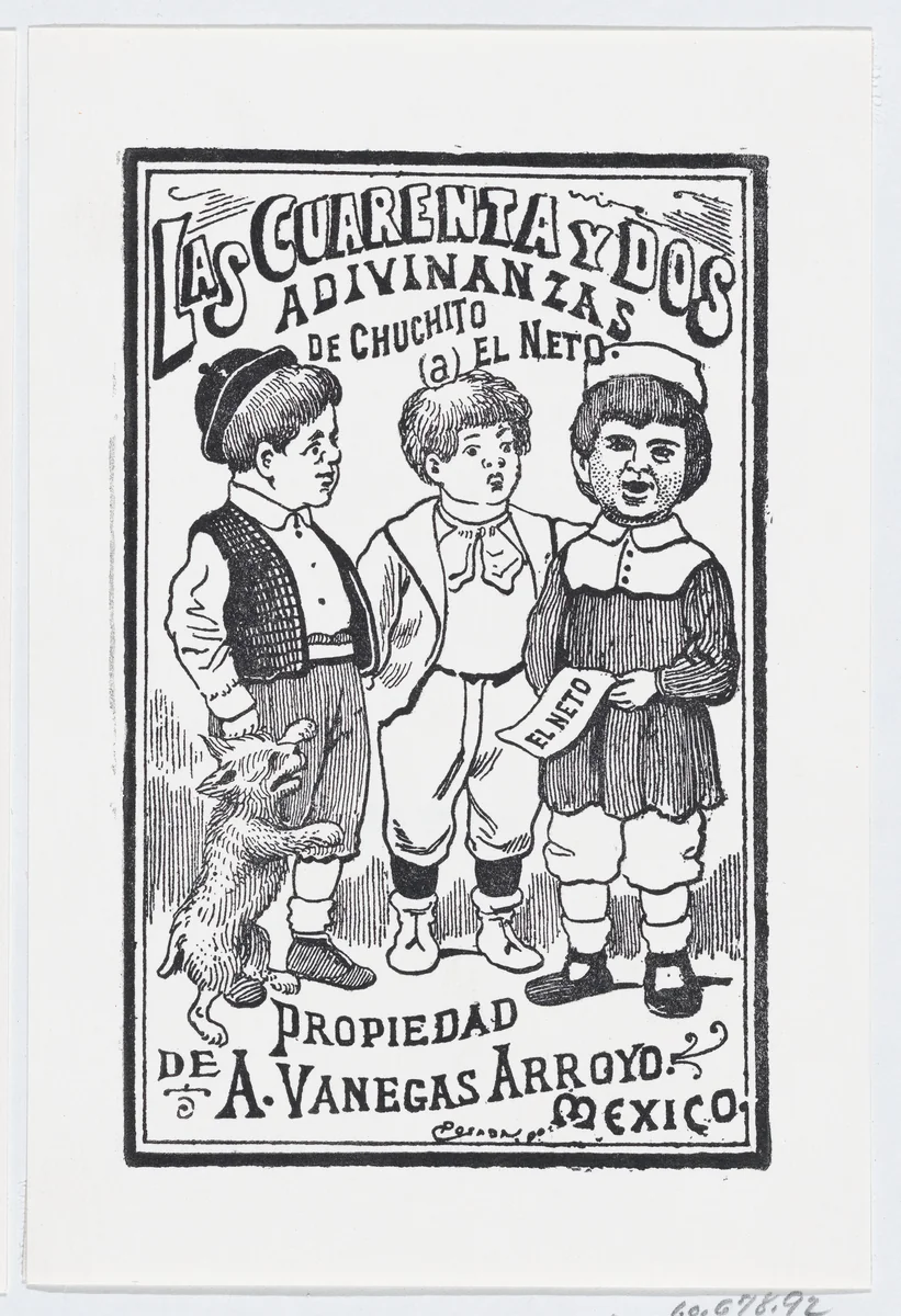 Forty-two guesses by José Guadalupe Posada, print, 1895-1905