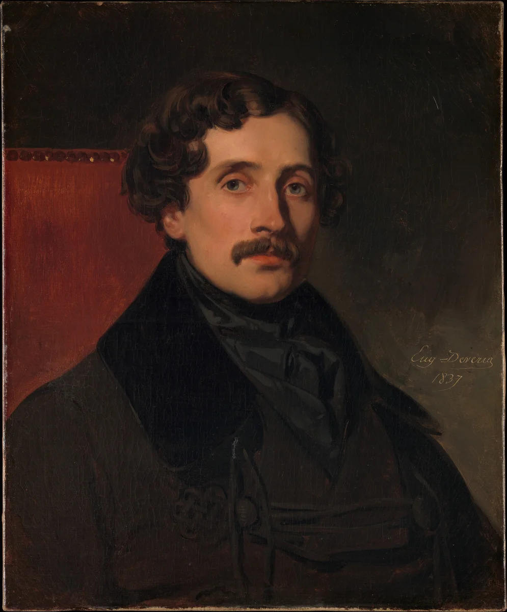 Louis-Félix Amiel (1802–1864) by Eugène Devéria, painting, 1837