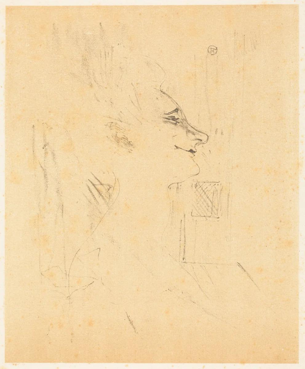 Drunkard (Soularde) by Henri de Toulouse-Lautrec, print, 1898