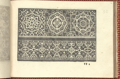 Corona delle Nobili et Virtuose Donne: Libro I-IV, page 50 (recto) by Cesare Vecellio, book, 1601