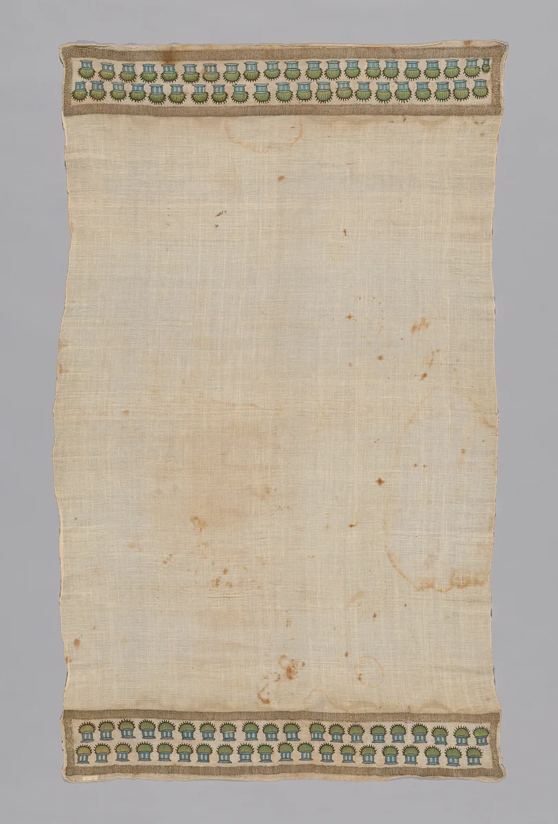 Towel or Napkin by Turkey, textile, 1701-1800