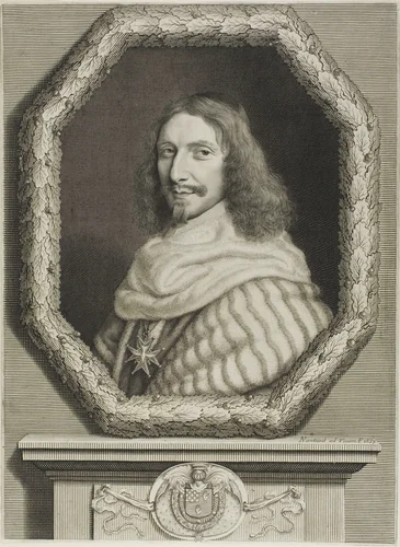 Nicolas Potier de Novion by Robert Nanteuil, print, 1657