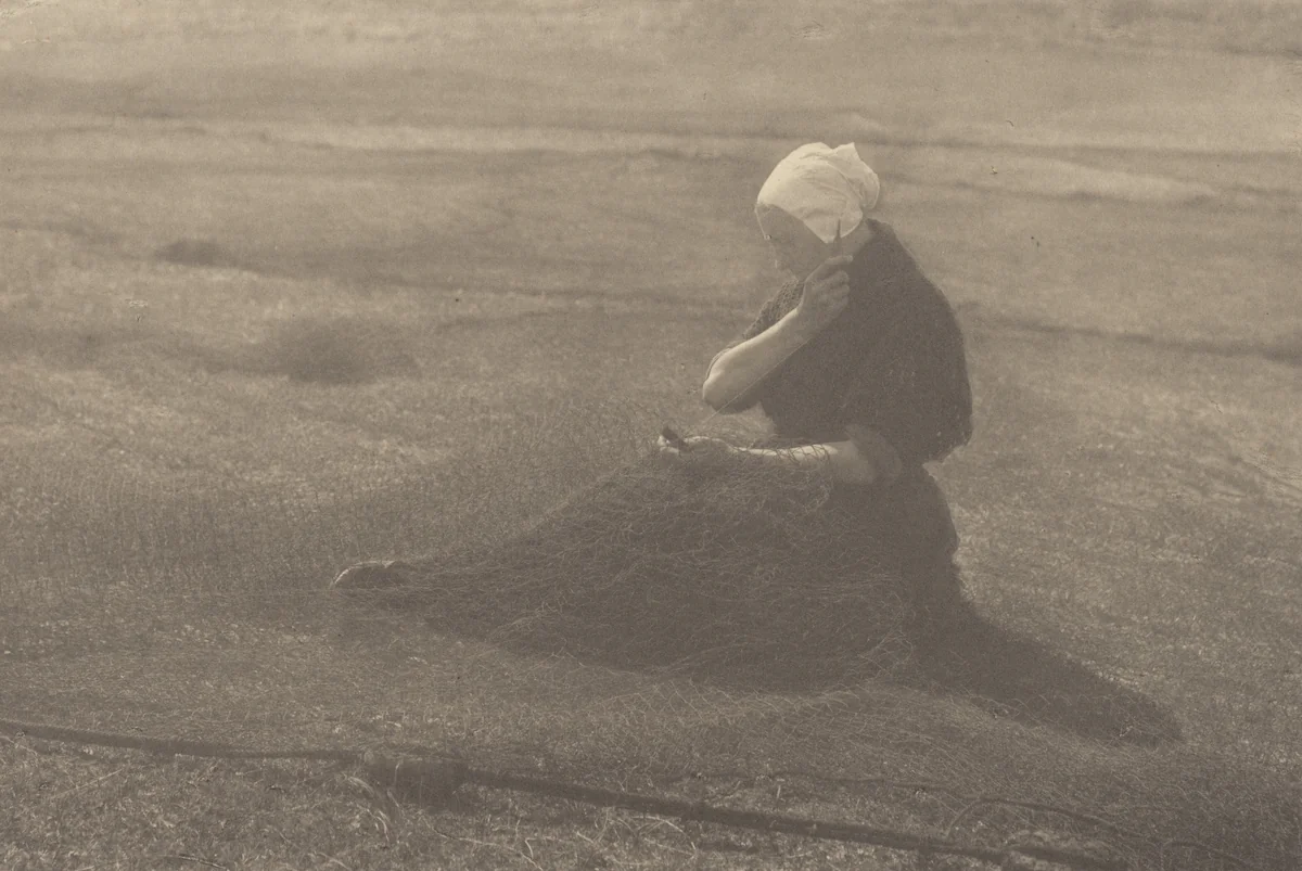 On the Dunes by Alfred Stieglitz, photograph, 1894