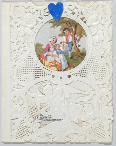 Valentine by anonymous, other, 1842-1875
