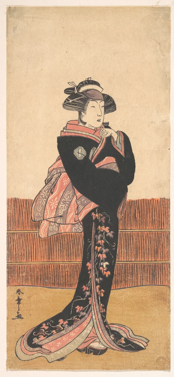 Kabuki Actor Azuma Tōzō III by Katsukawa Shunshô (勝川春章), print, 1780-1784