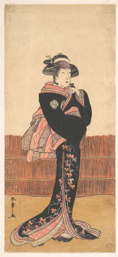 Kabuki Actor Azuma Tōzō III by Katsukawa Shunshô (勝川春章), print, 1780-1784