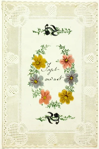 Forget Me Not (valentine) by George Kershaw, other, 1835-1845