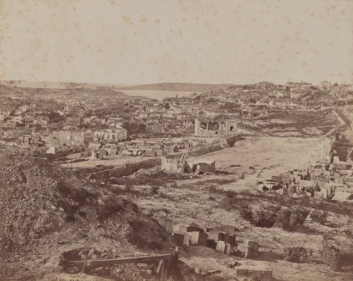 Sebastopol by James Robertson; Felice Beato, photograph, 1855-1856