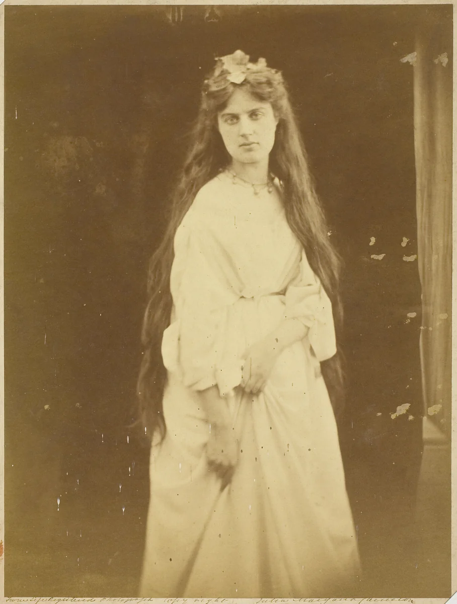 Marie Spartali by Julia Margaret Cameron, photograph, 1868