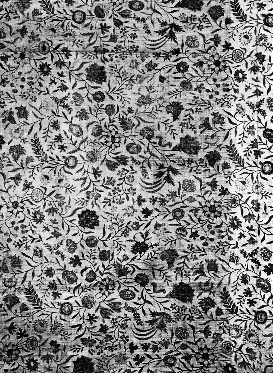 Panel by Netherlands, textile, 1701-1800