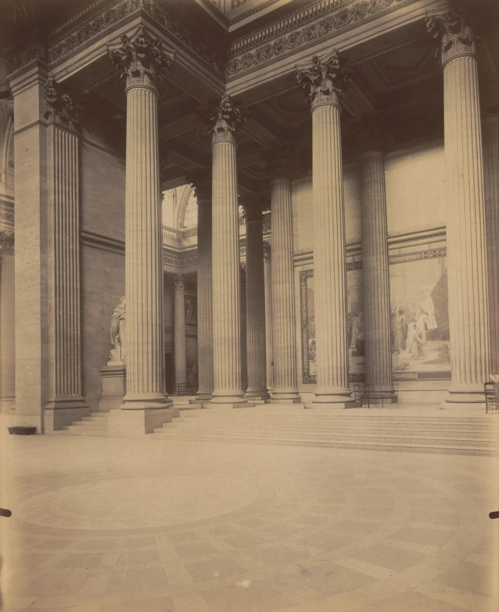 Panthéon by Eugène Atget, photograph, 1912