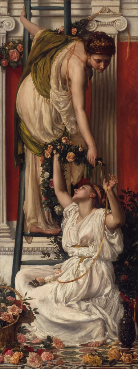 The Festival by Edward John Poynter, painting, 1875