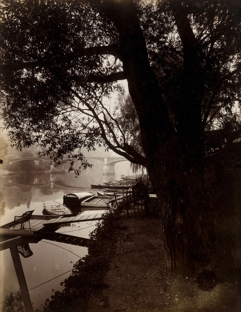 La Varenne by Eugène Atget, photograph, 1925