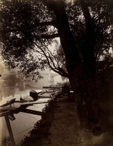 La Varenne by Eugène Atget, photograph, 1925