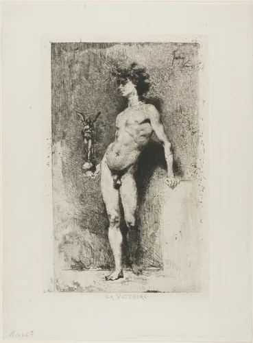 Victory by Mariano Fortuny, print, 1858-1874