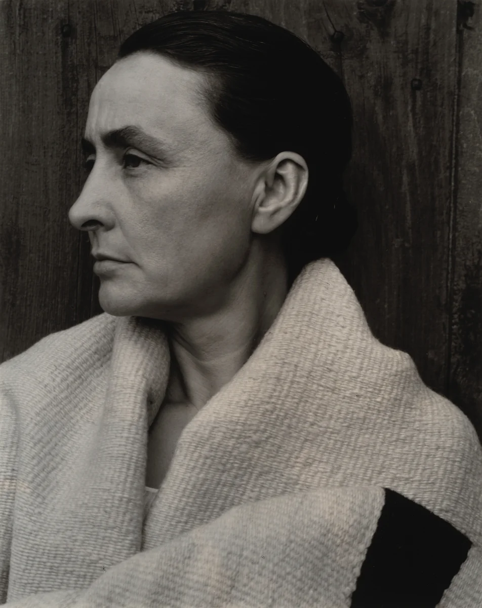 Georgia O'Keeffe by Alfred Stieglitz, photograph, 1931